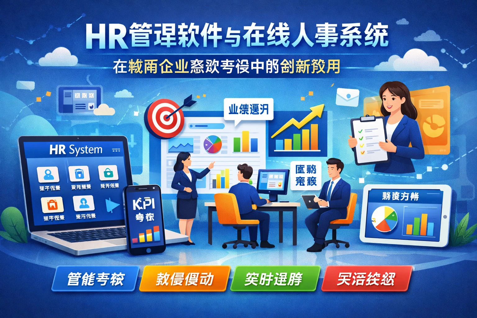 HR管理软件与在线人事系统在微商企业绩效考核中的创新应用