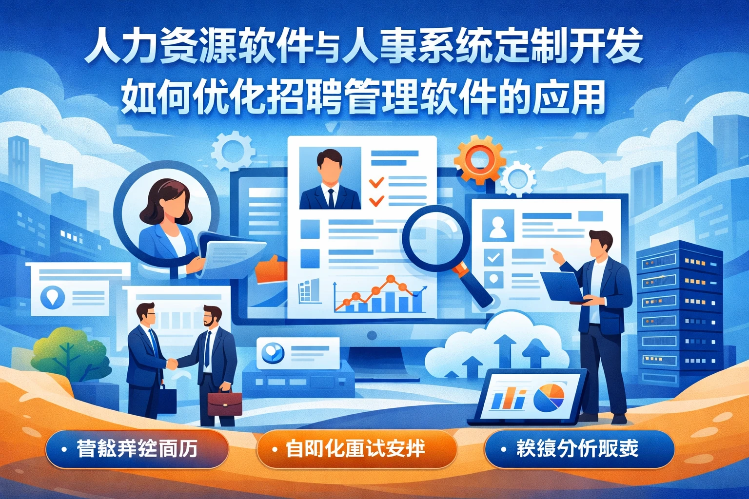 人力资源软件与人事系统定制开发如何优化招聘管理软件的应用