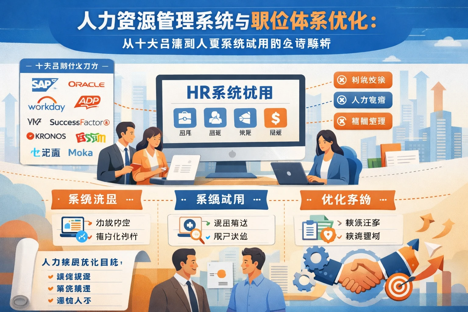 人力资源管理系统与职位体系优化：从十大品牌到人事系统试用的全面解析