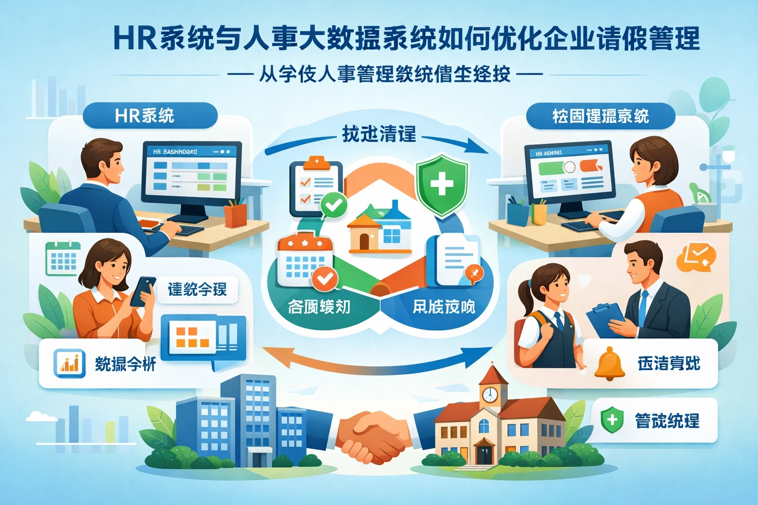 HR系统与人事大数据系统如何优化企业请假管理——从学校人事管理系统借鉴经验