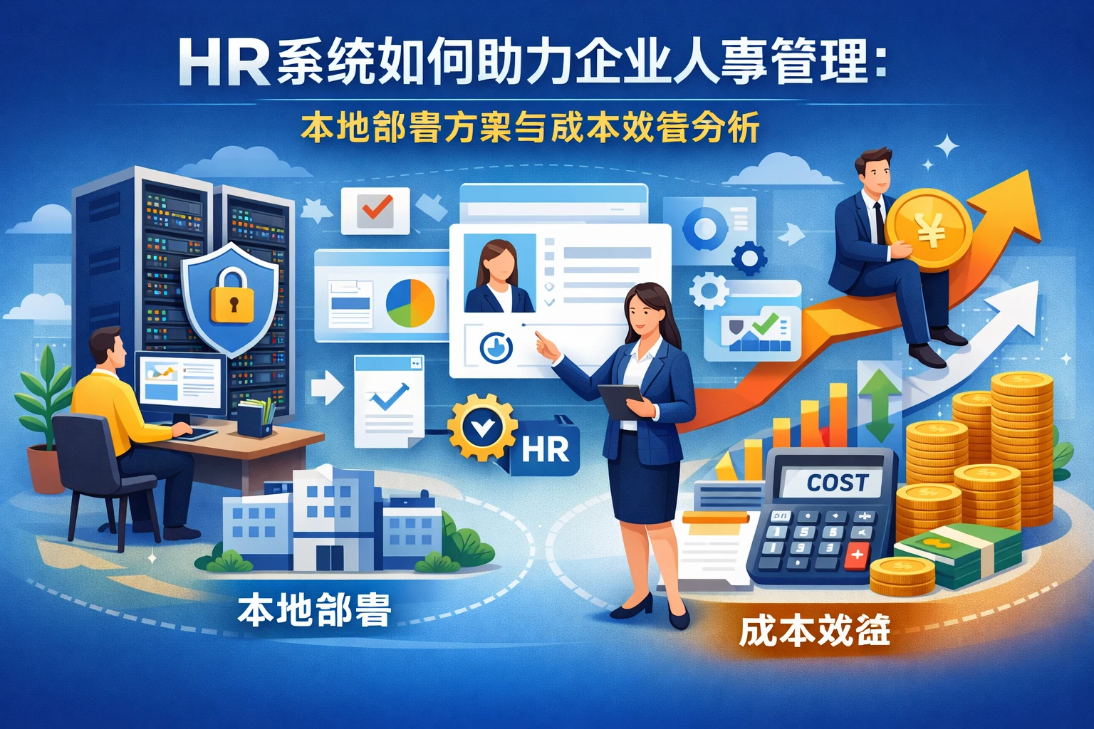 HR系统如何助力企业人事管理：本地部署方案与成本效益分析