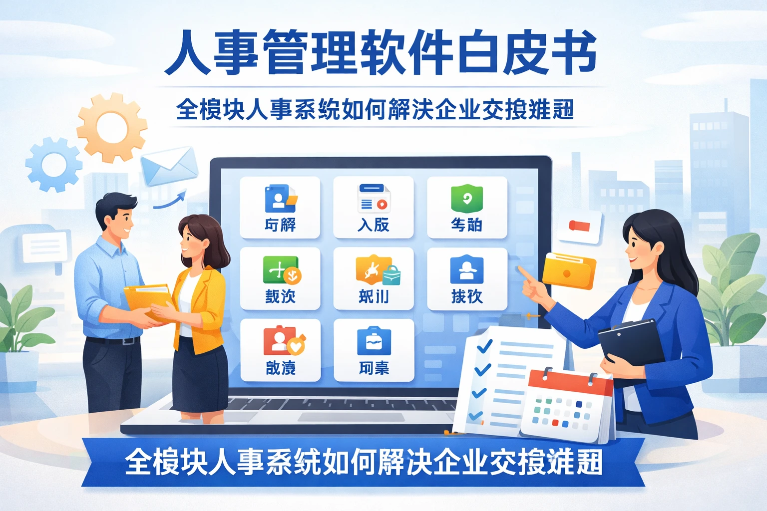 人事管理软件白皮书：全模块人事系统如何解决企业交接难题