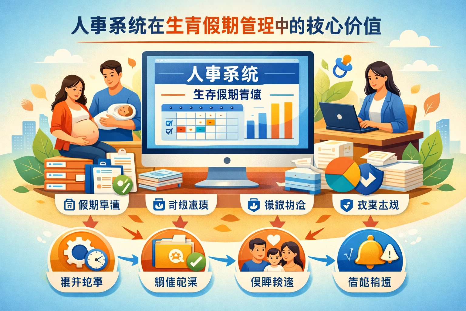 人事系统在生育假期管理中的核心价值