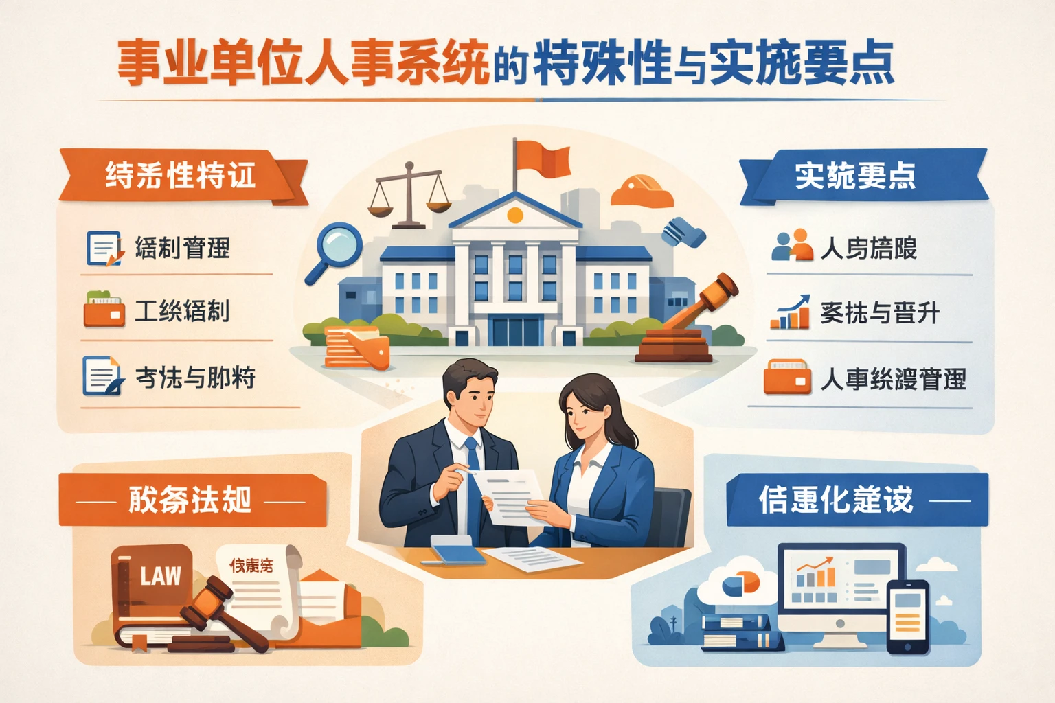 事业单位人事系统的特殊性与实施要点