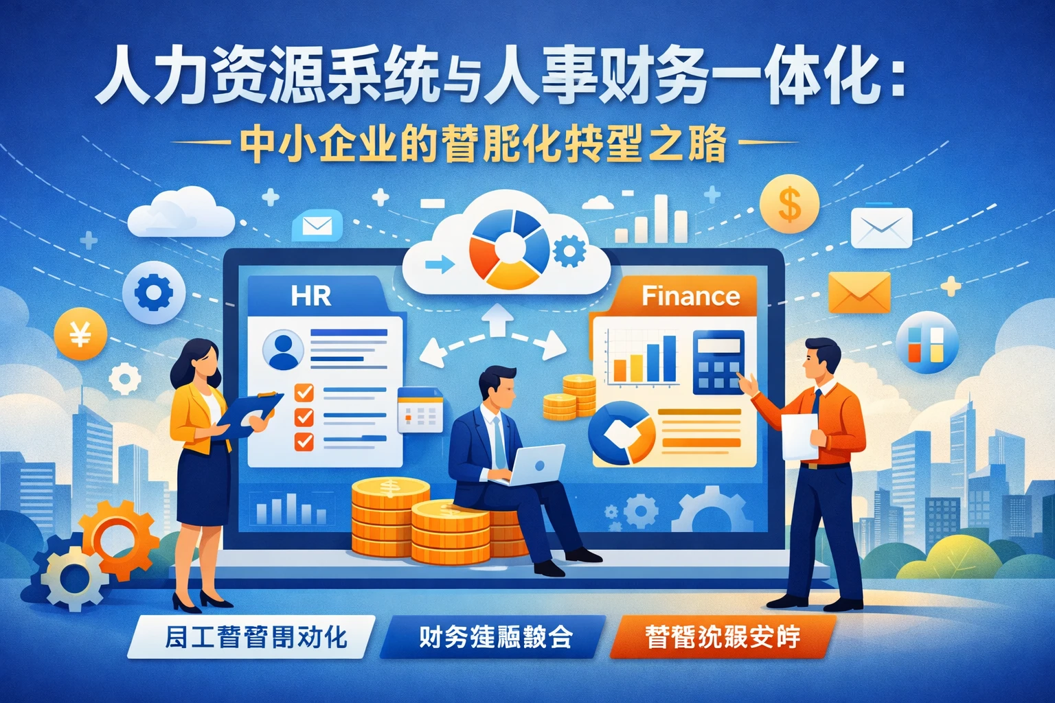 人力资源系统与人事财务一体化：中小企业的智能化转型之路