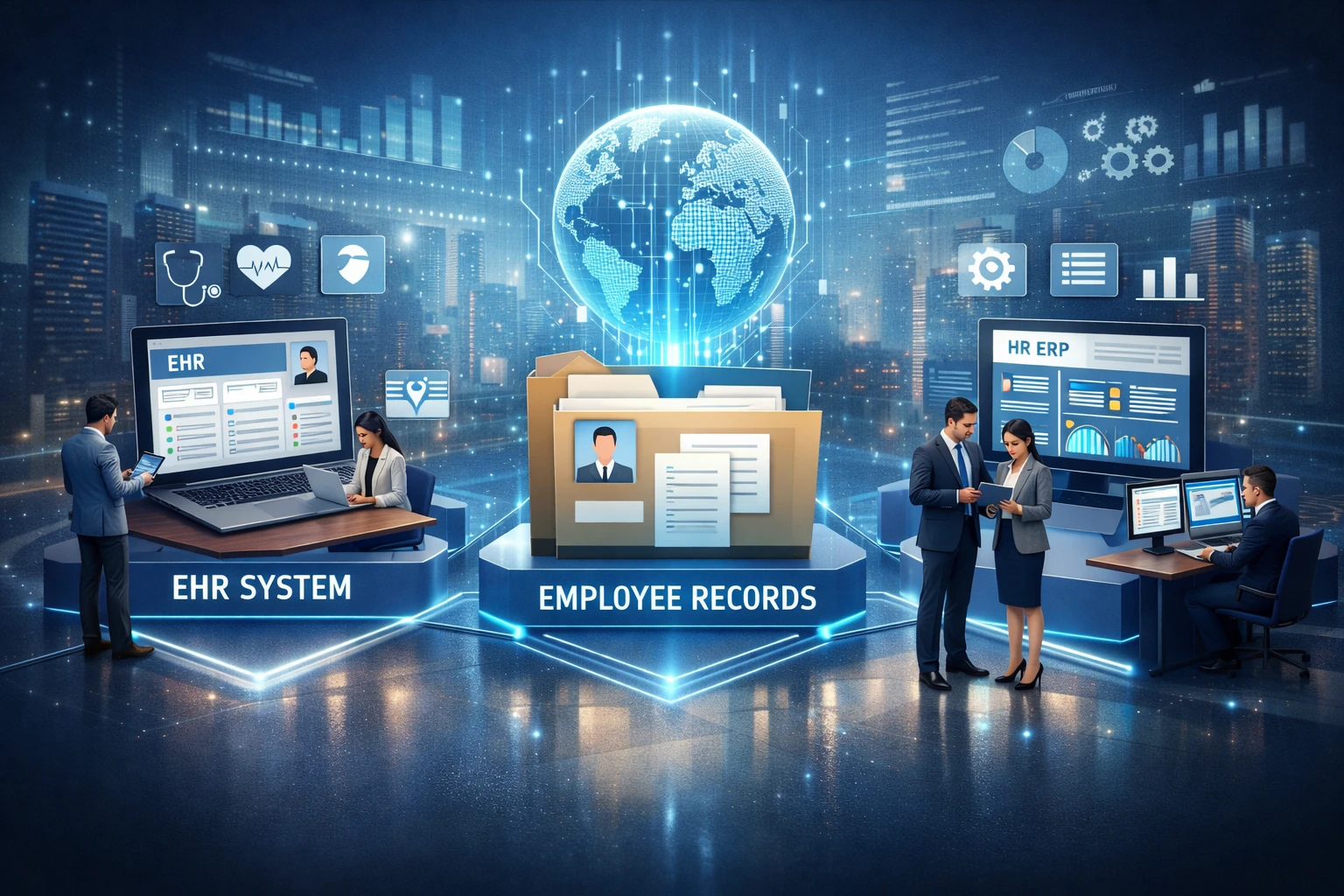 现代企业高效管理：EHR系统、员工档案系统与人事ERP系统的整合之道