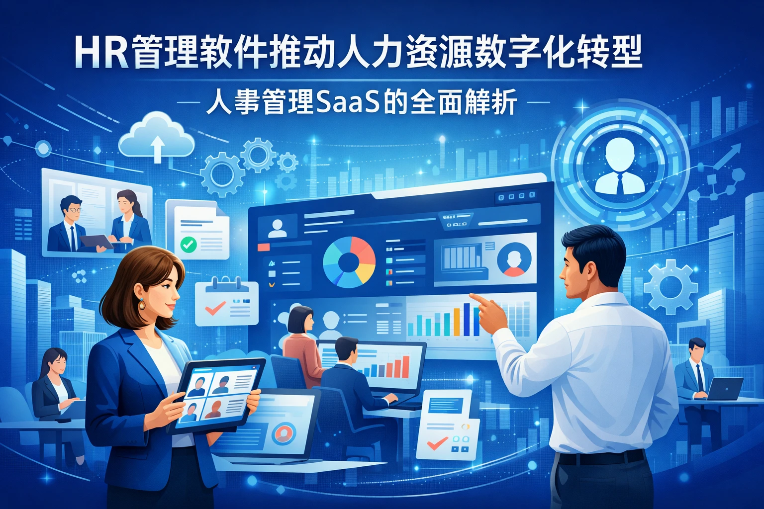HR管理软件推动人力资源数字化转型:人事管理SaaS的全面解析