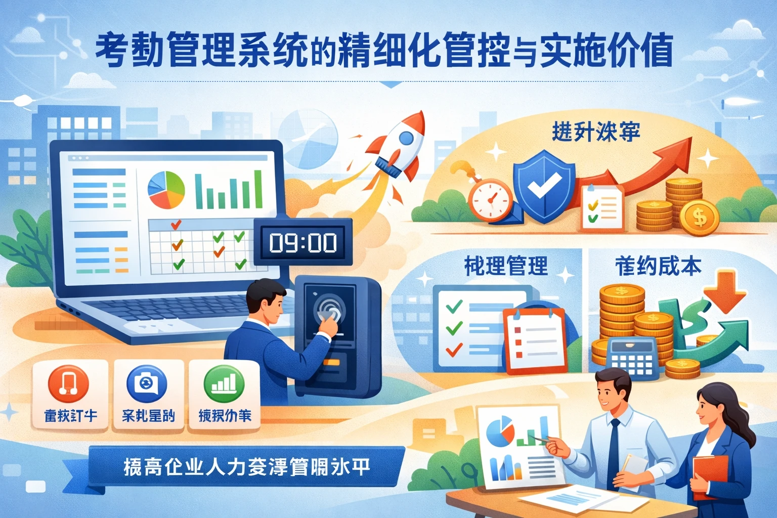 考勤管理系统的精细化管控与实施价值