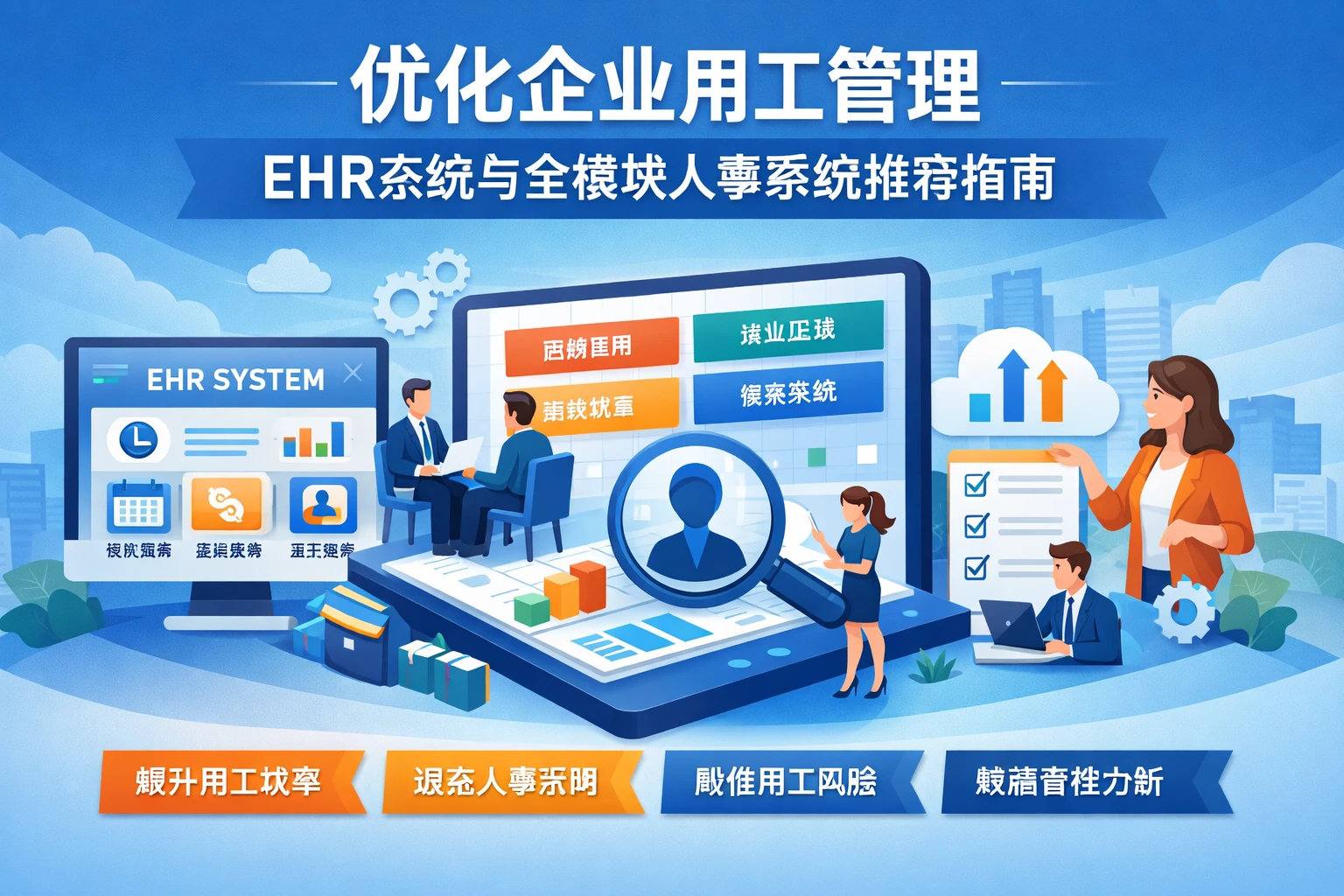 优化企业用工管理：EHR系统与全模块人事系统推荐指南