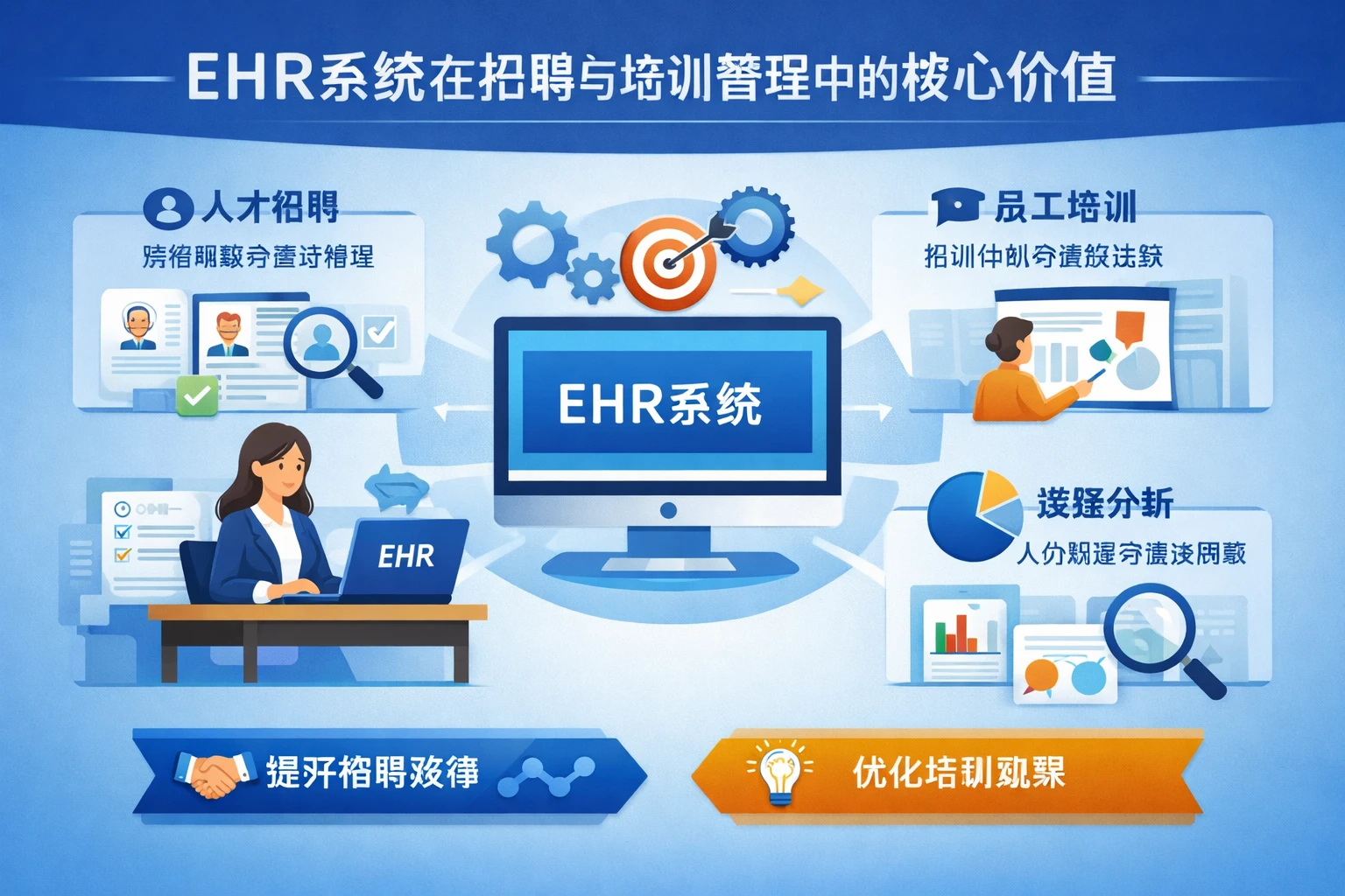 EHR系统在招聘与培训管理中的核心价值