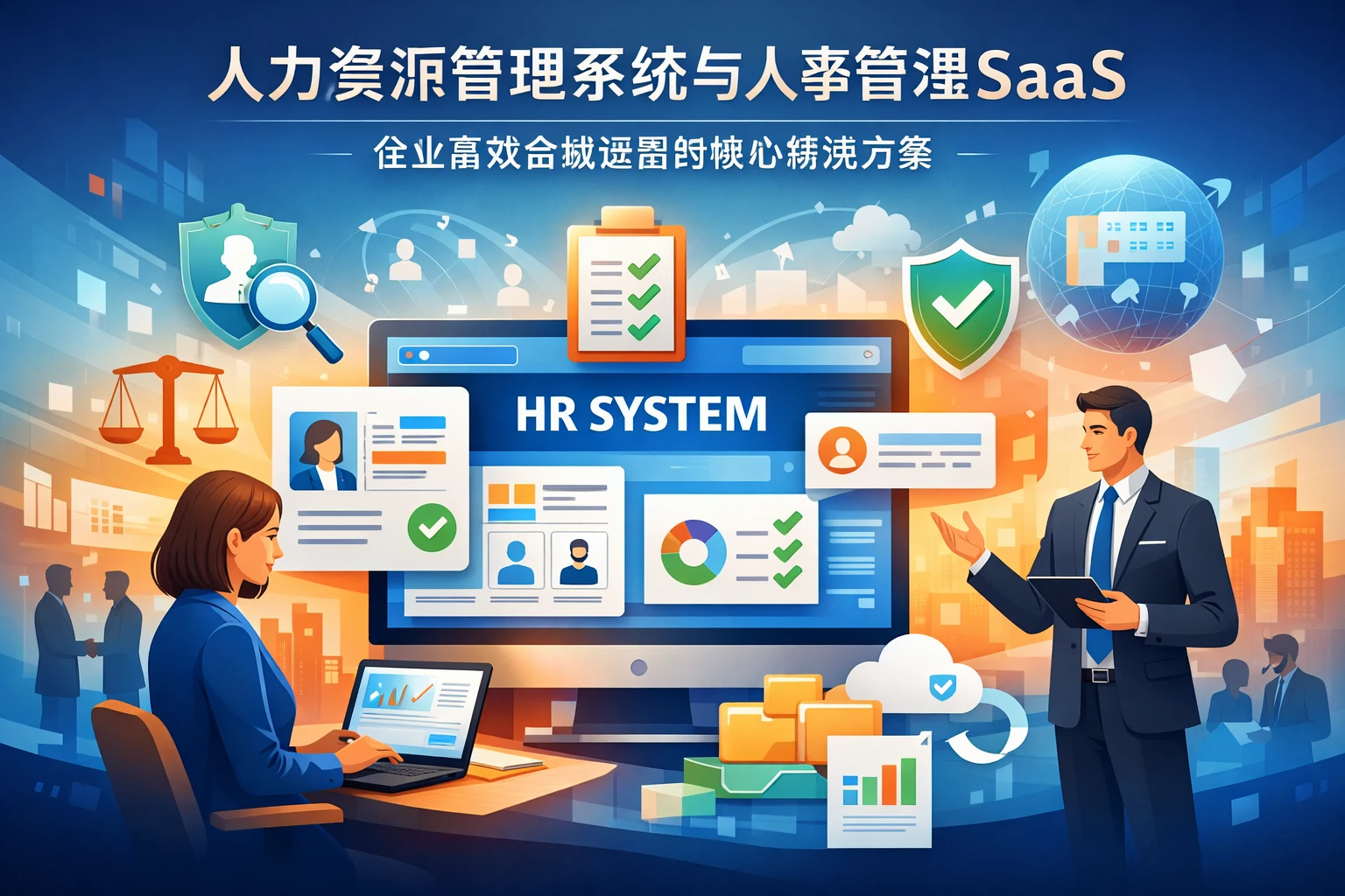 人力资源管理系统与人事管理SaaS：企业高效合规运营的核心解决方案
