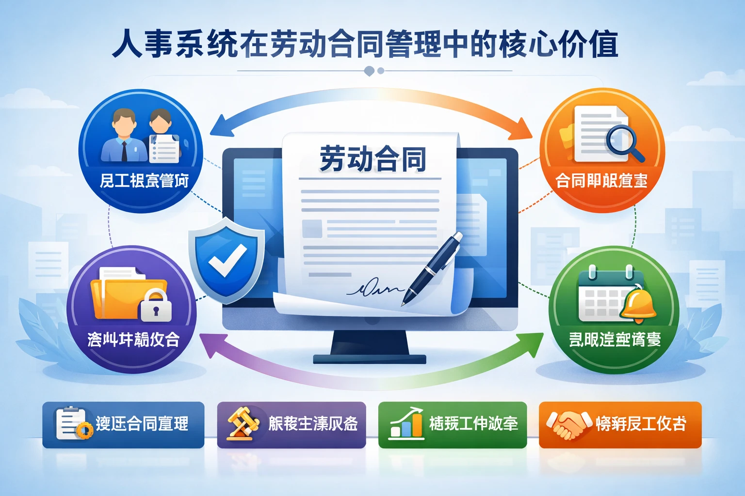 人事系统在劳动合同管理中的核心价值