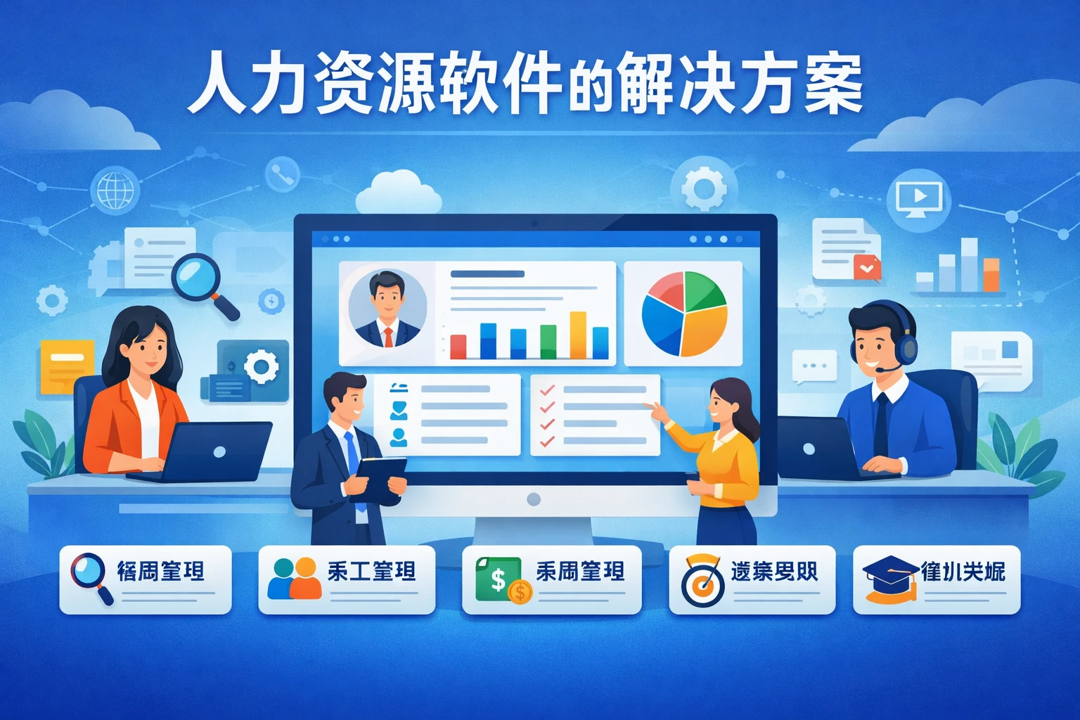 人力资源软件的解决方案