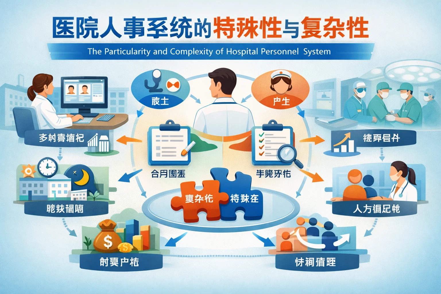 医院人事系统的特殊性与复杂性