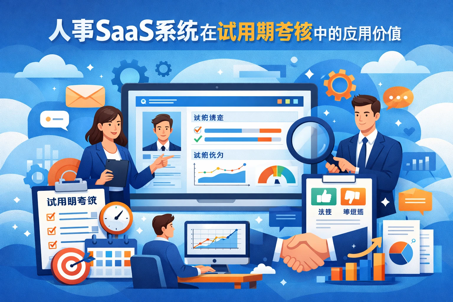 人事SaaS系统在试用期考核中的应用价值