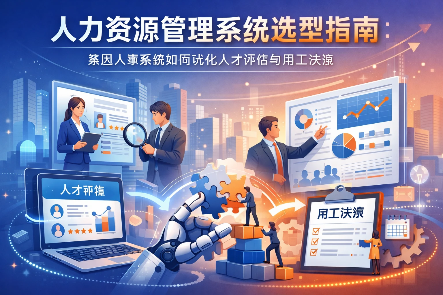 人力资源管理系统选型指南：集团人事系统如何优化人才评估与用工决策