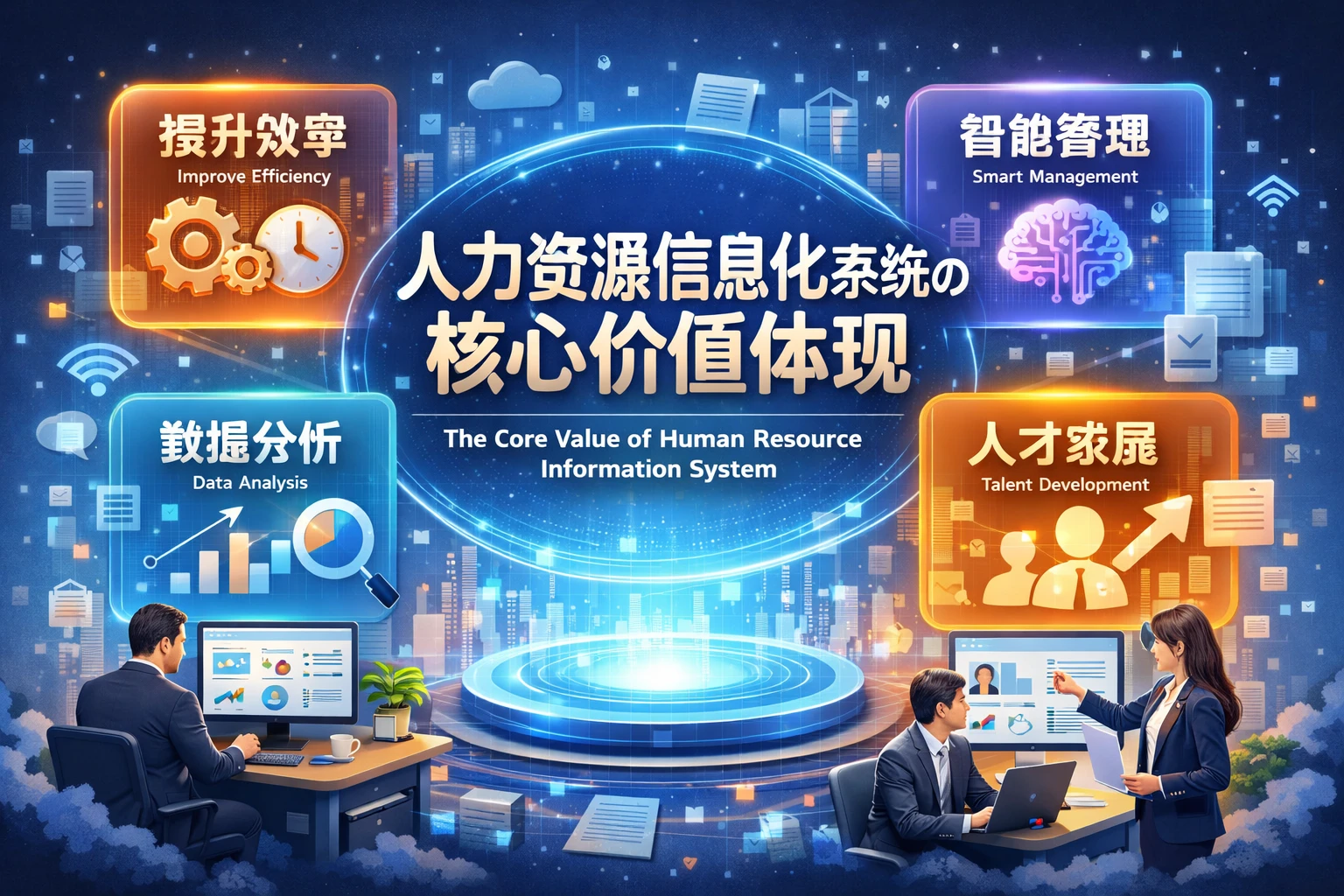 人力资源信息化系统的核心价值体现
