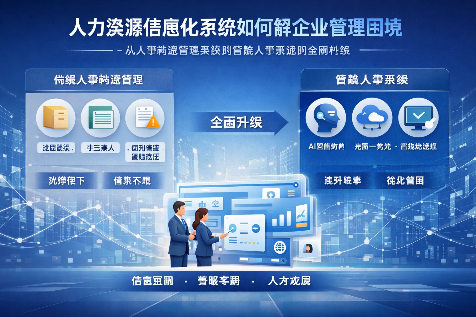 人力资源信息化系统如何解决企业管理困境——从人事档案管理系统到智能人事系统的全面升级