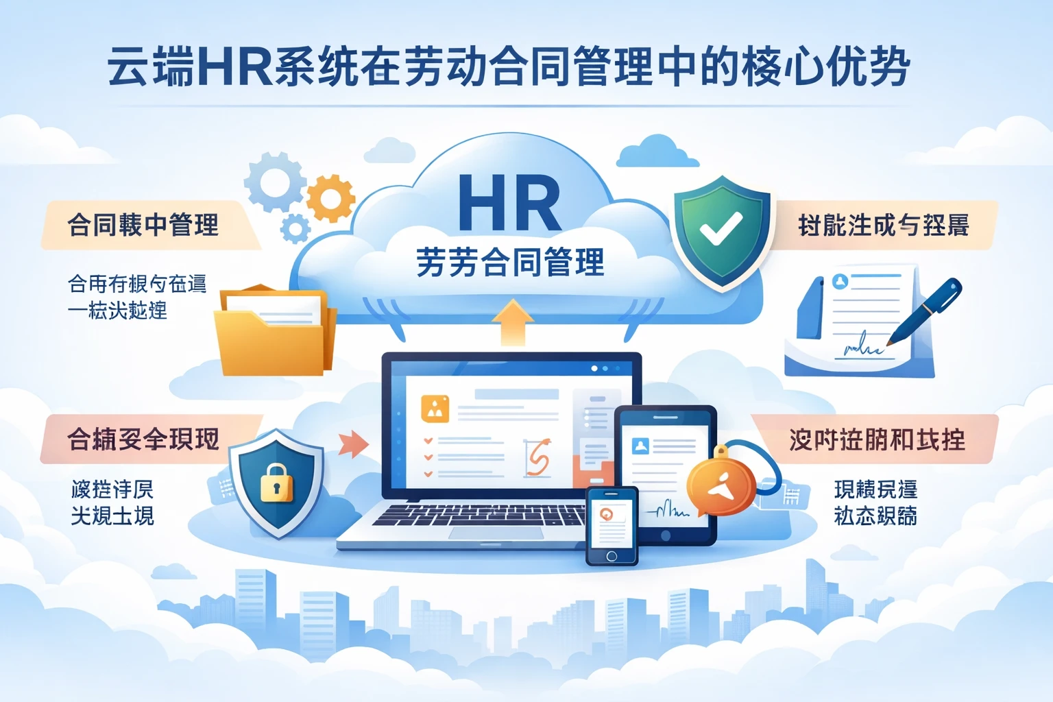 云端HR系统在劳动合同管理中的核心优势