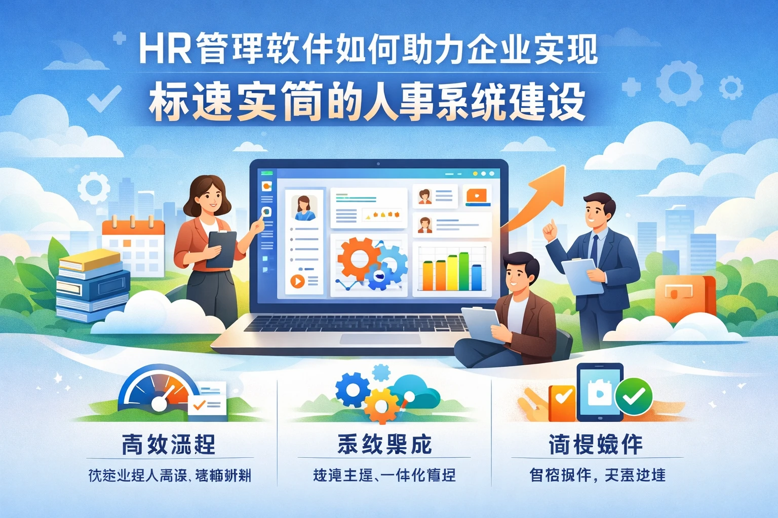 HR管理软件如何助力企业实现标速实简的人事系统建设