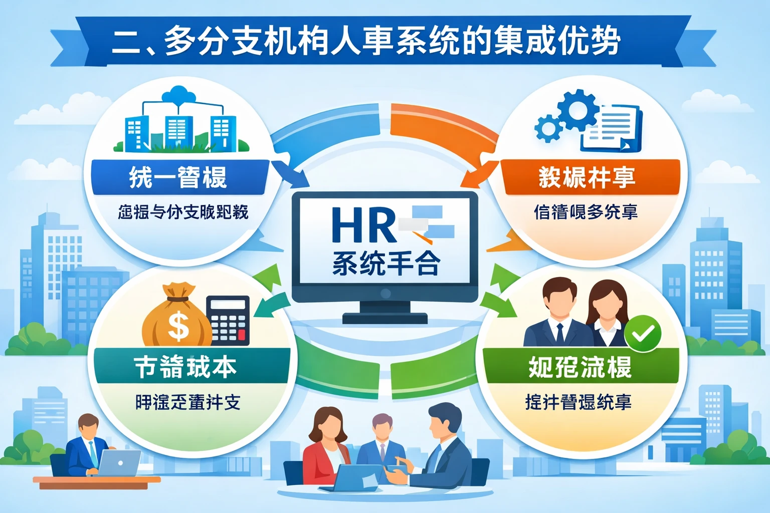 二、多分支机构人事系统的集成优势