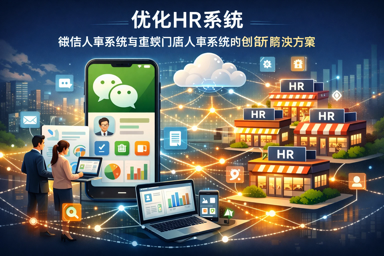 优化HR系统:微信人事系统与连锁门店人事系统的创新解决方案