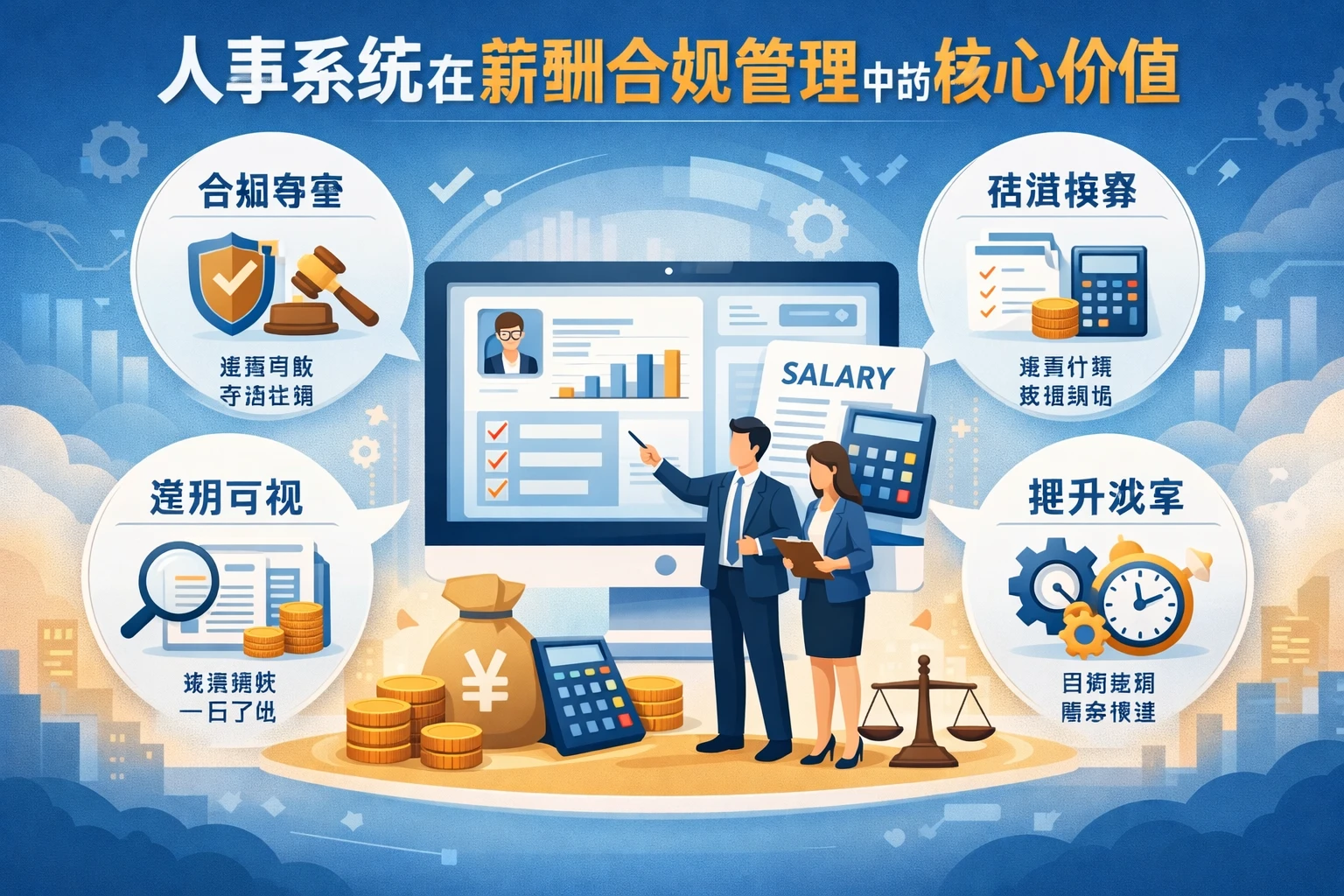 人事系统在薪酬合规管理中的核心价值
