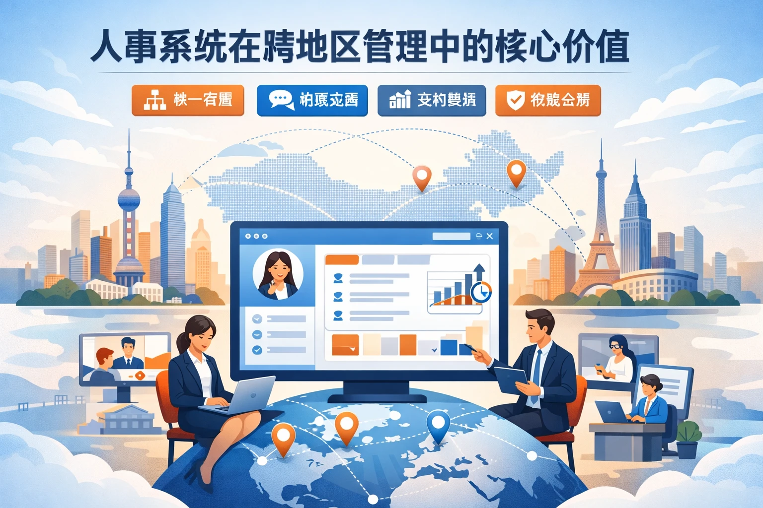 人事系统在跨地区管理中的核心价值