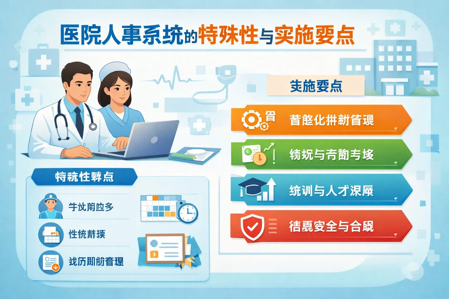 医院人事系统的特殊性与实施要点