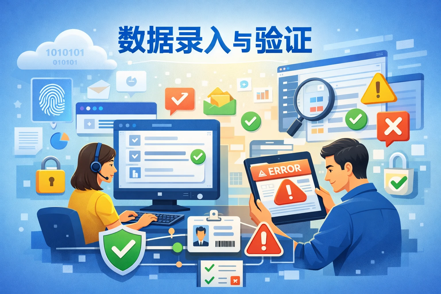 数据录入与验证