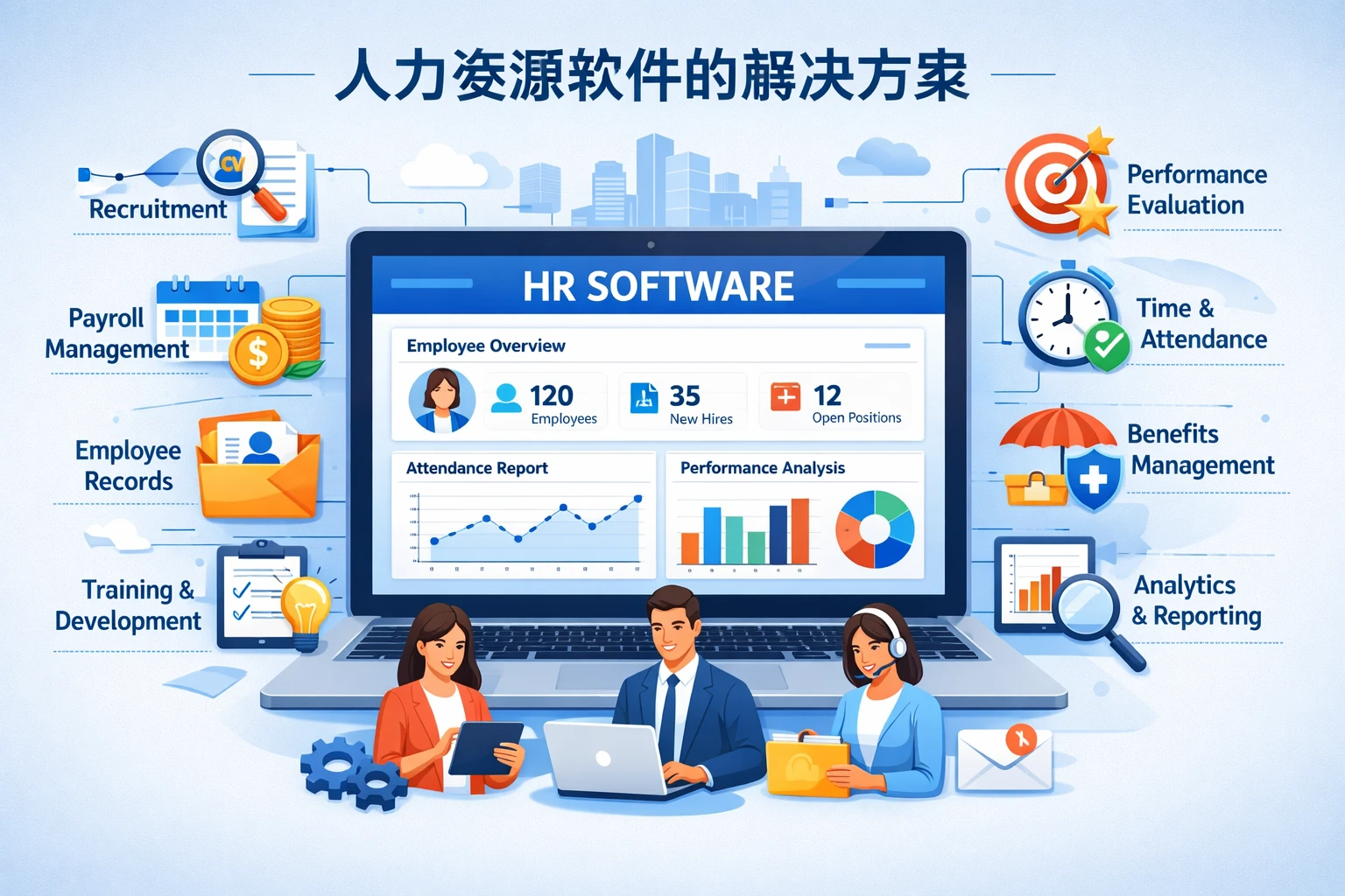 人力资源软件的解决方案