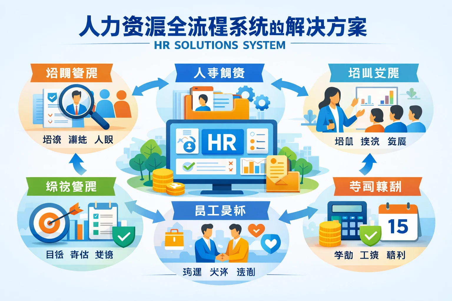 人力资源全流程系统的解决方案