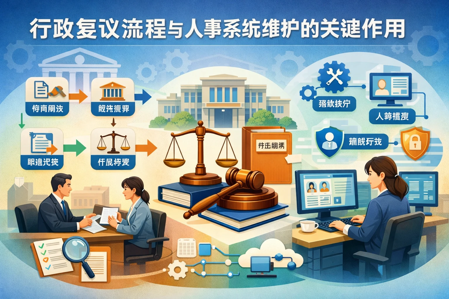 行政复议流程与人事系统维护的关键作用