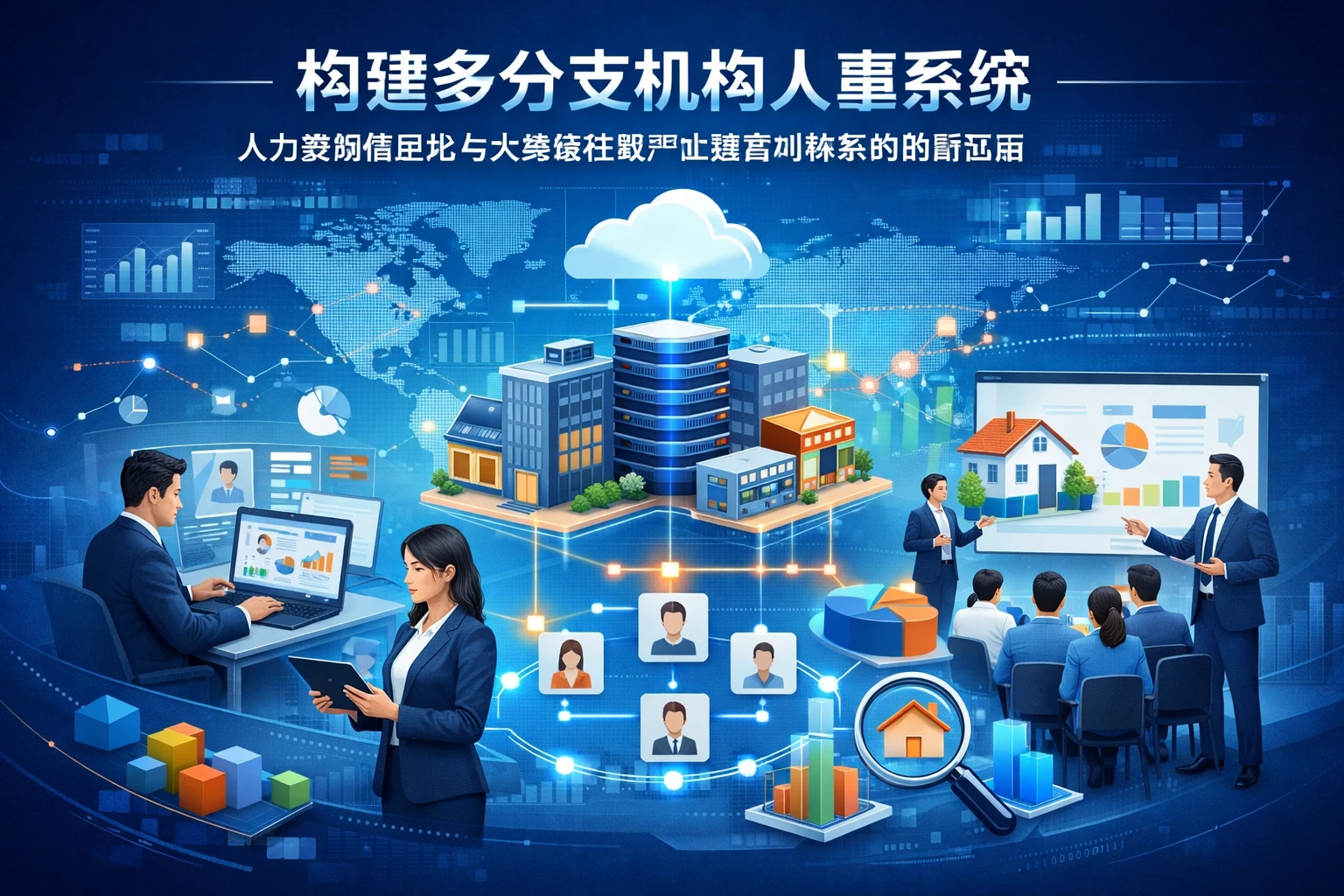 构建多分支机构人事系统：人力资源信息化与大数据在房产加盟培训体系的创新应用