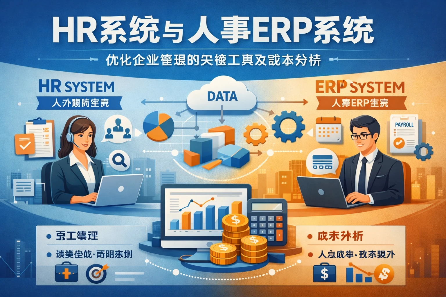 HR系统与人事ERP系统：优化企业管理的关键工具及成本分析