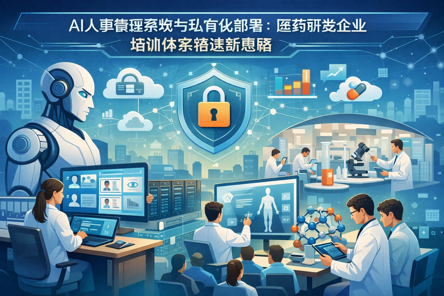AI人事管理系统与私有化部署：医药研发企业培训体系搭建新思路