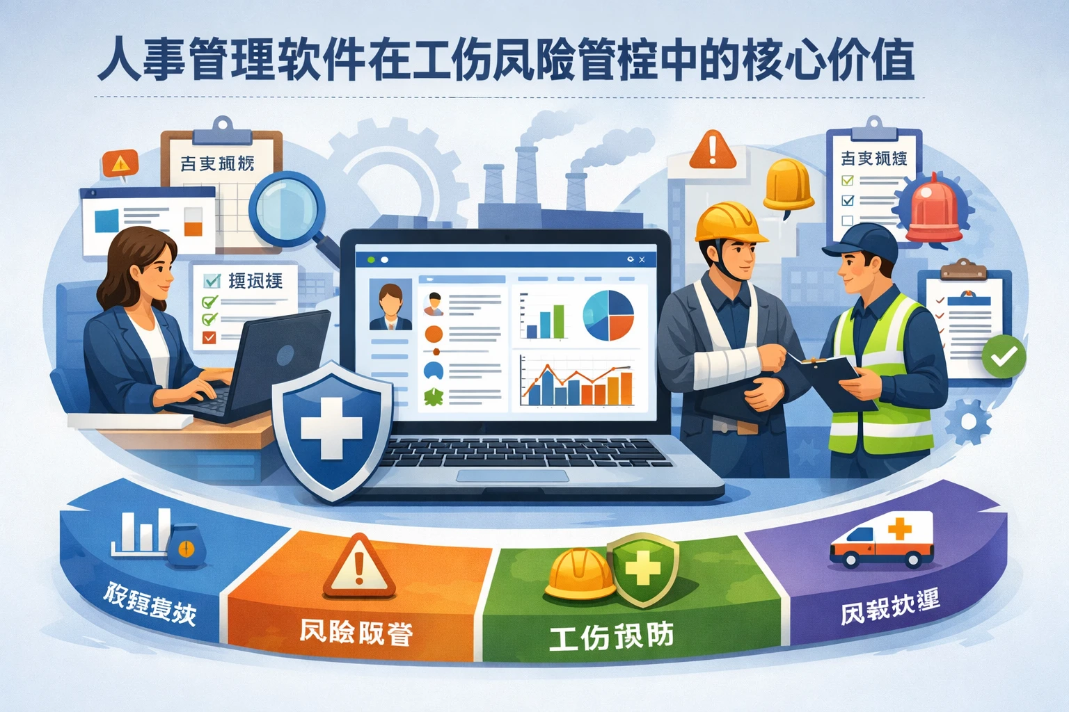 人事管理软件在工伤风险管控中的核心价值