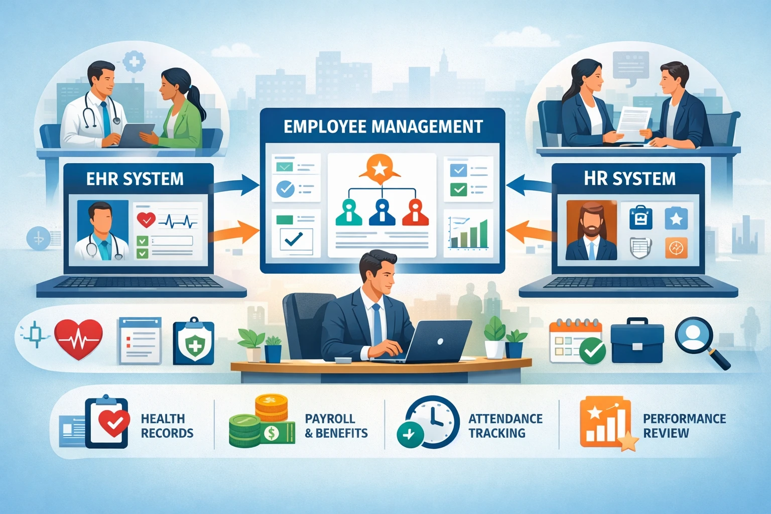 运用EHR系统与人事系统解决方案优化企业员工管理流程