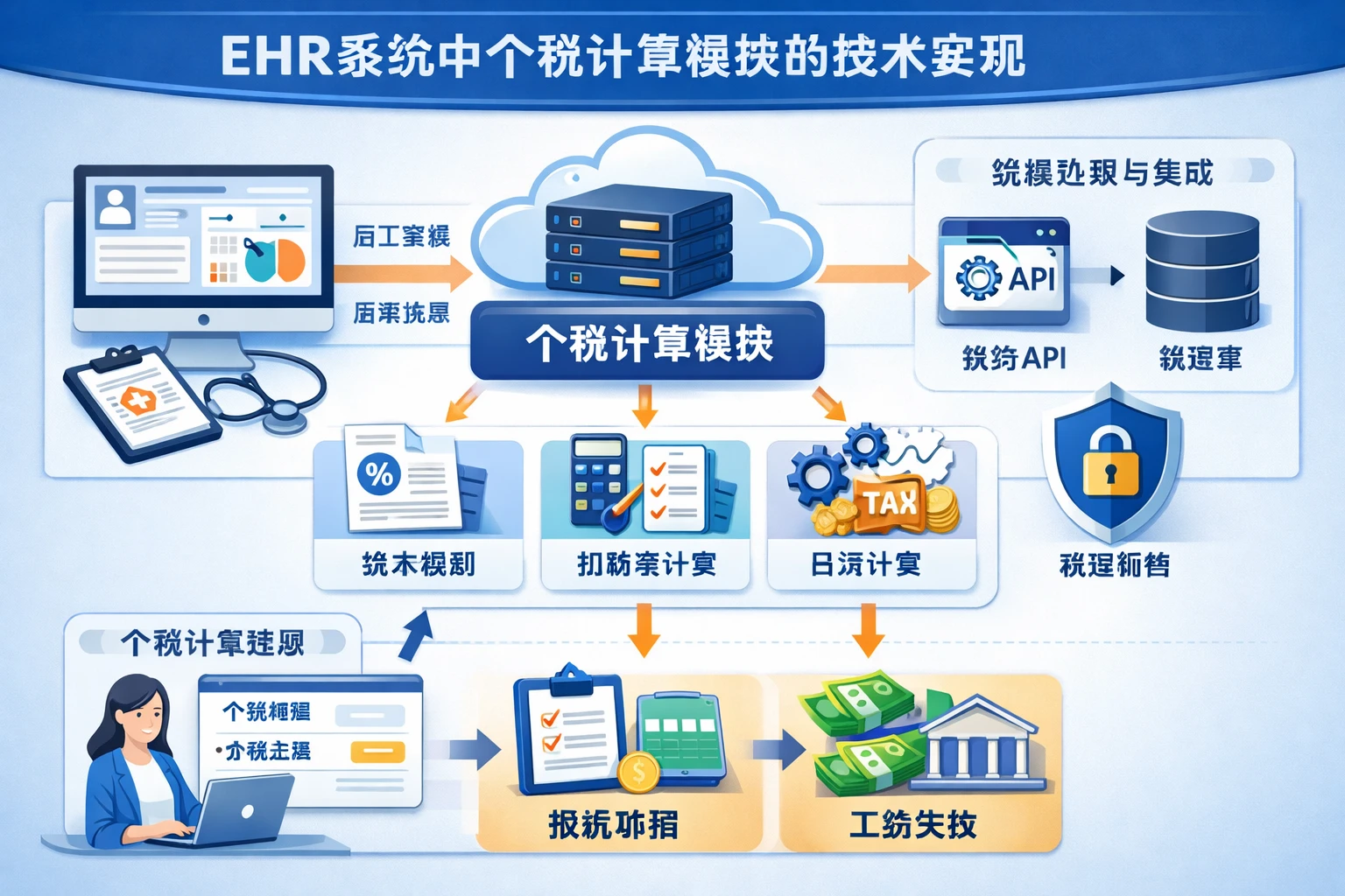 EHR系统中个税计算模块的技术实现