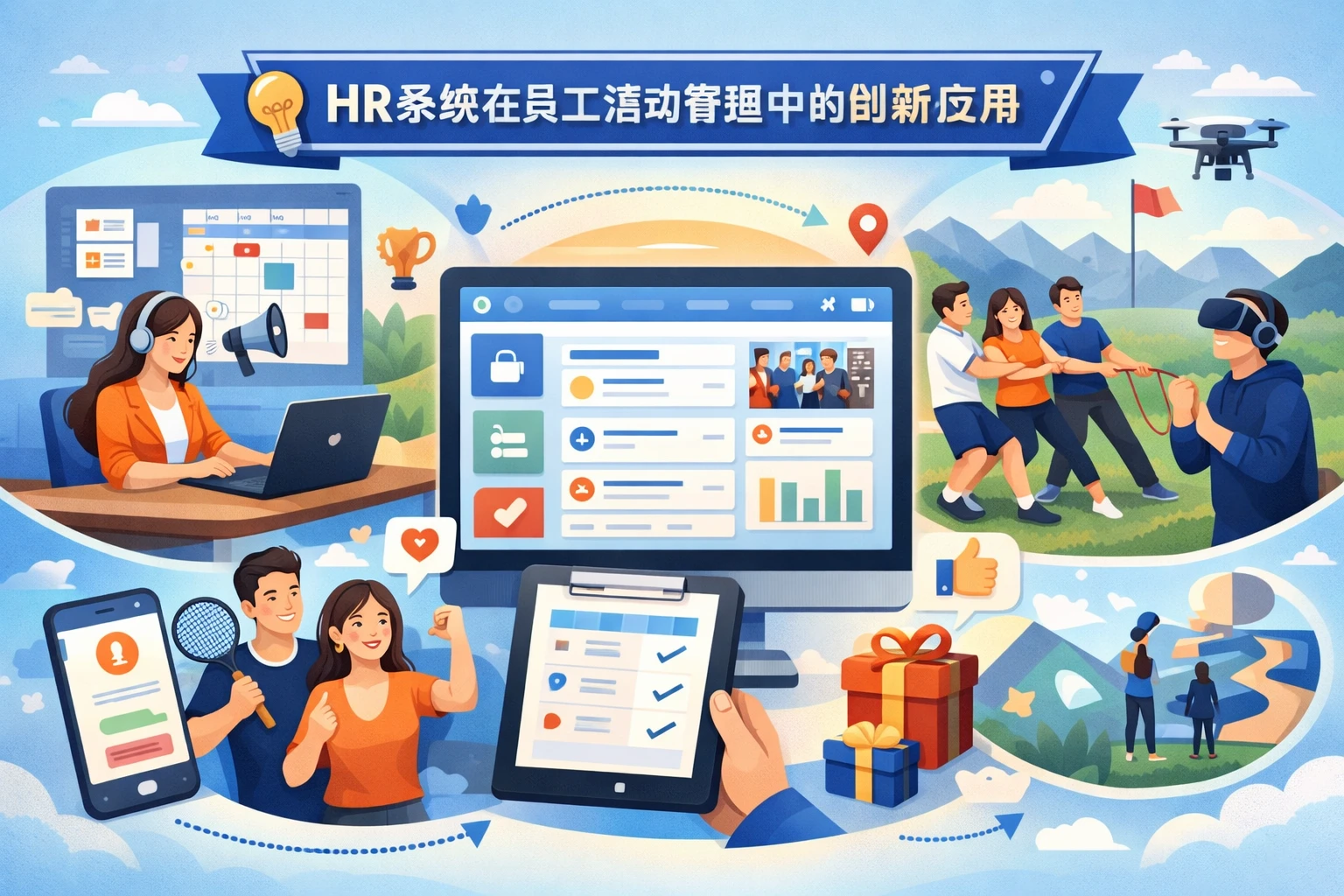 HR系统在员工活动管理中的创新应用