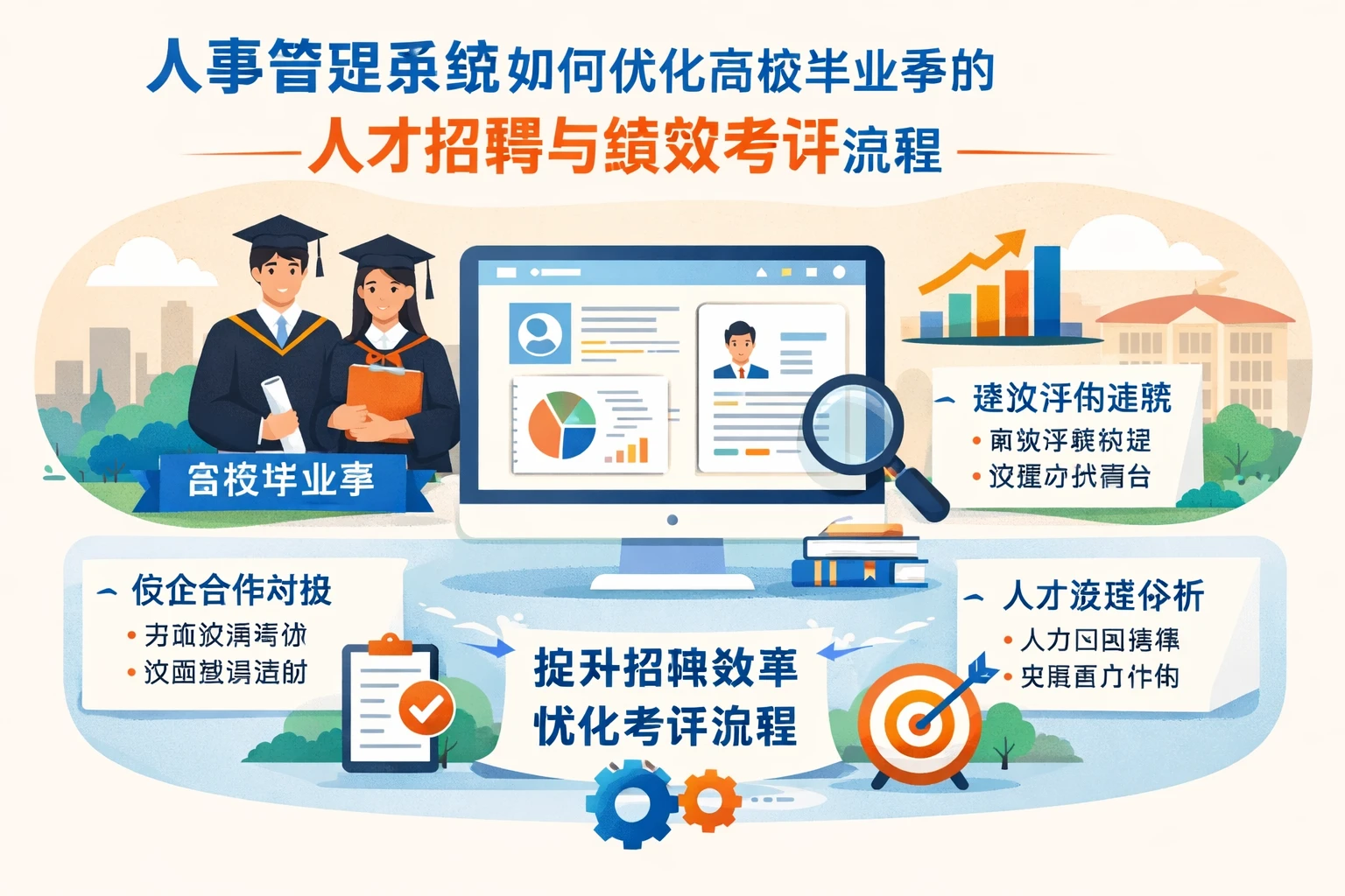 人事管理系统如何优化高校毕业季的人才招聘与绩效考评流程