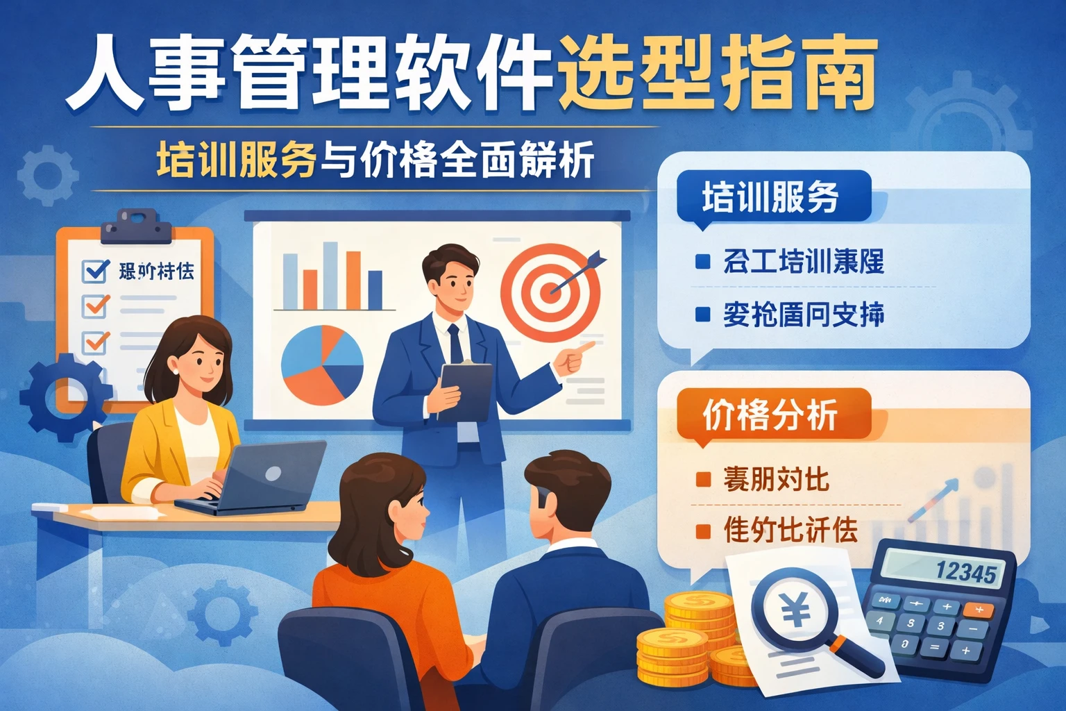 人事管理软件选型指南：培训服务与价格全面解析