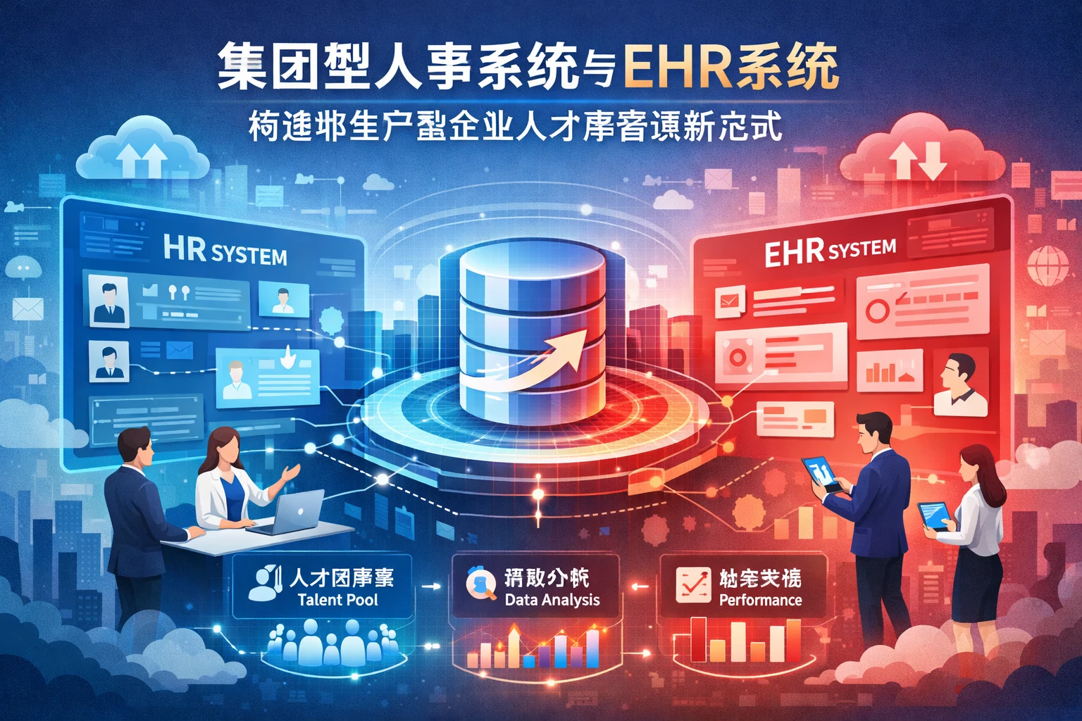 集团型人事系统与EHR系统：构建非生产型企业人才库管理新范式