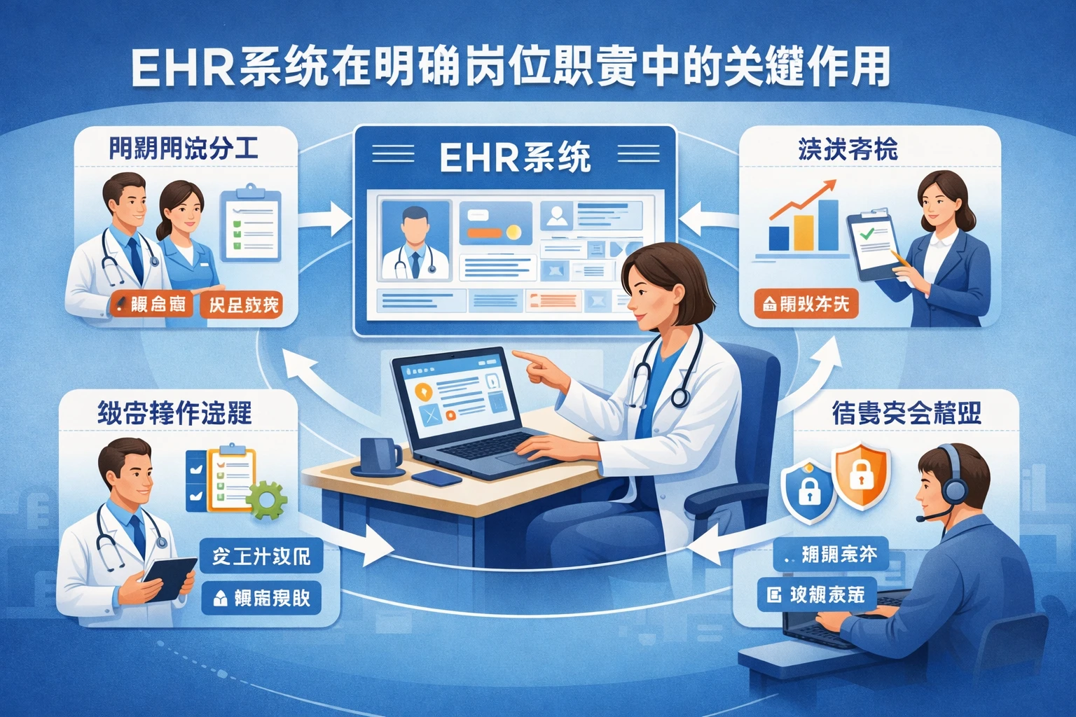 EHR系统在明确岗位职责中的关键作用