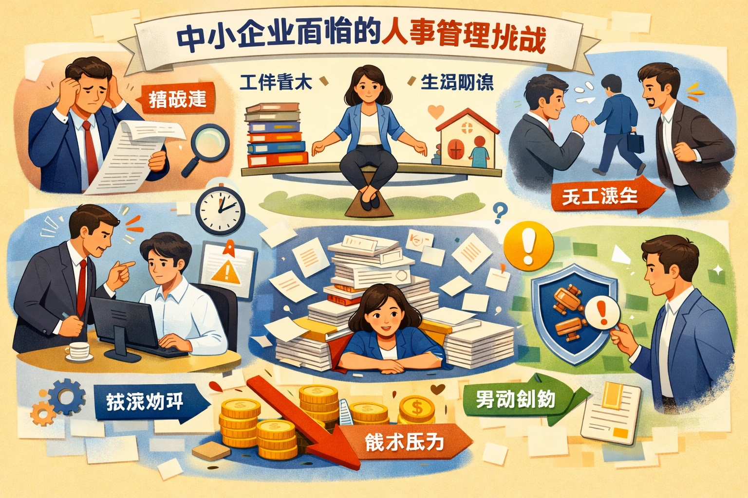 中小企业面临的人事管理挑战