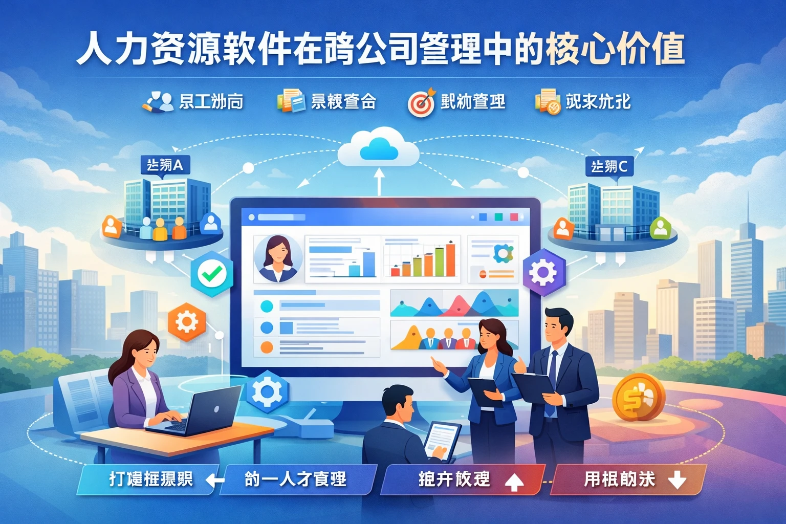 人力资源软件在跨公司管理中的核心价值