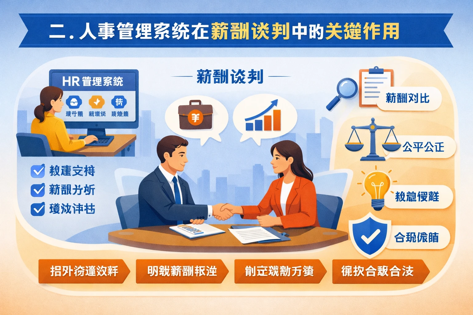 二、人事管理系统在薪酬谈判中的关键作用