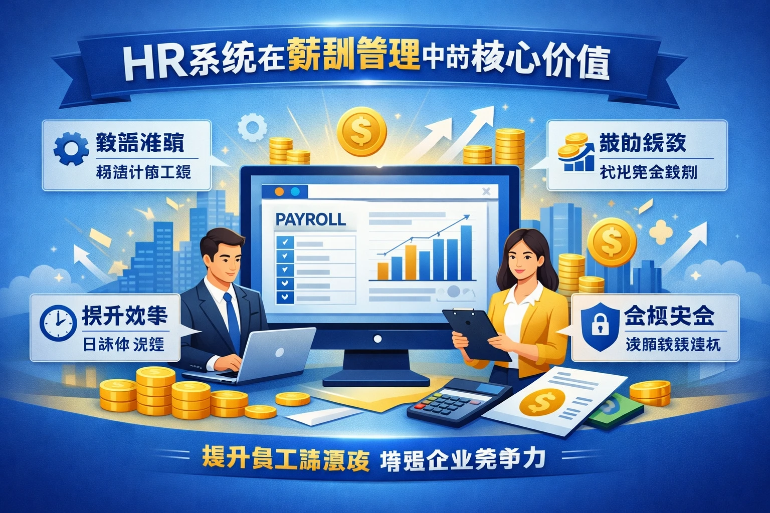 HR系统在薪酬管理中的核心价值