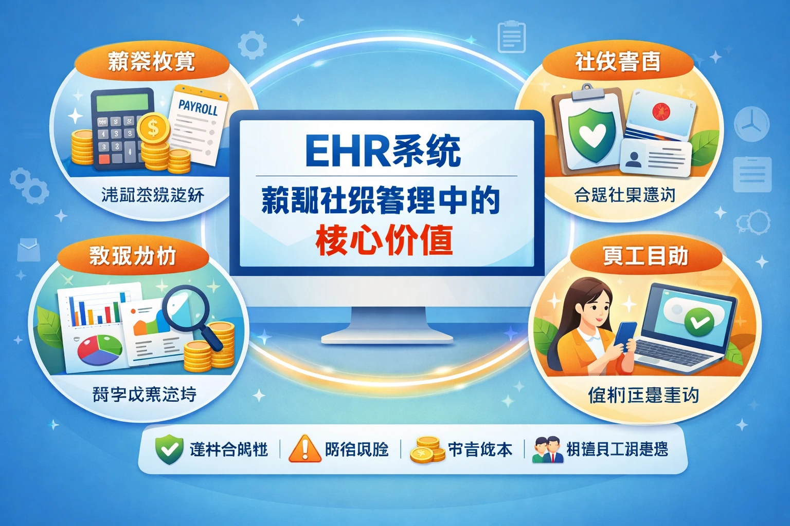 ehr系统在薪酬社保管理中的核心价值