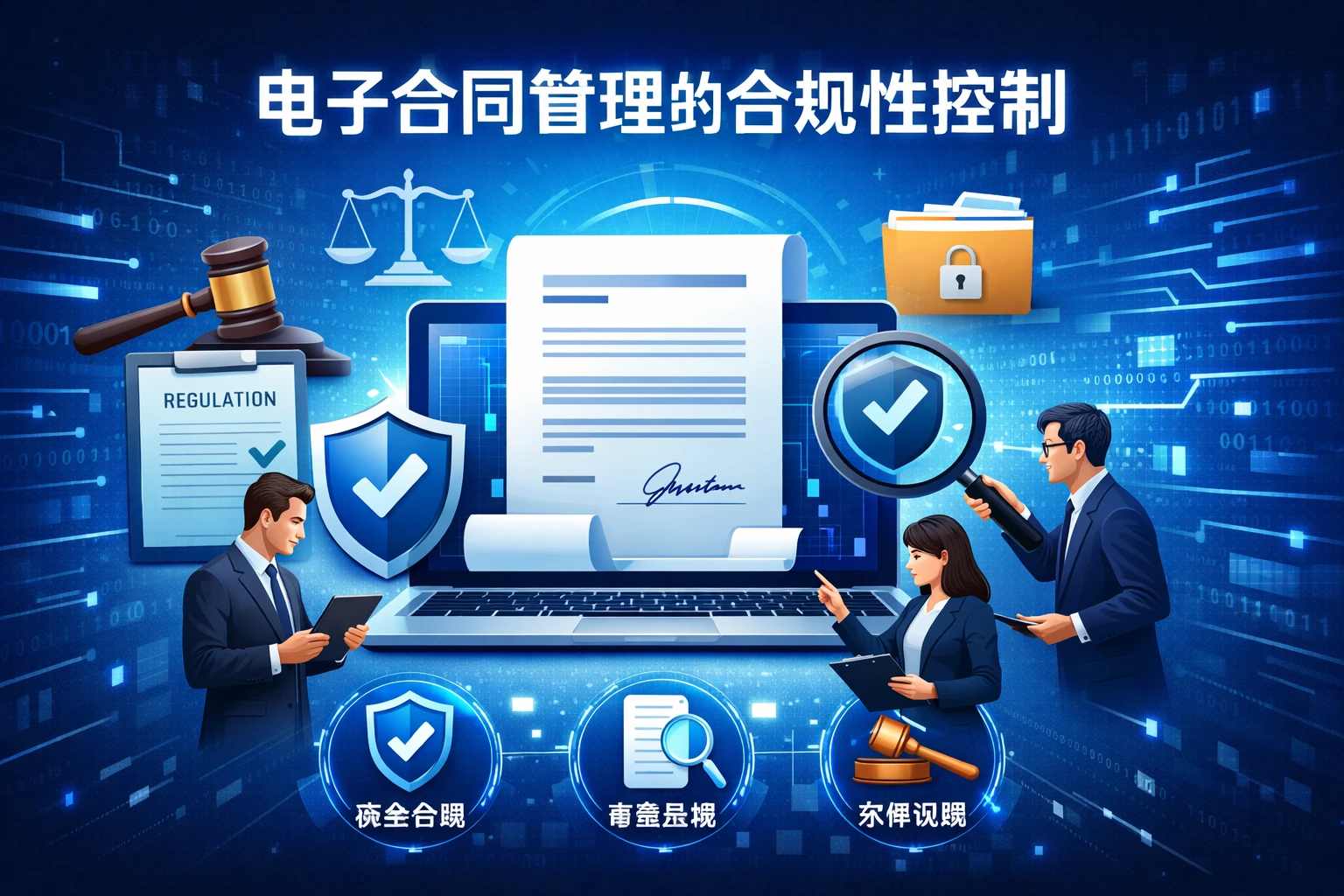 电子合同管理的合规性控制
